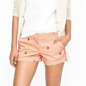 J. Crew Chino Shorts with Sailboats